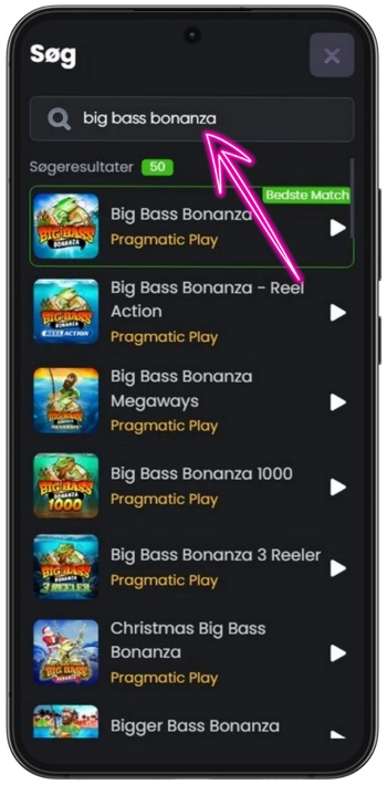 Big Bass Bonanza Vælg kasinoplatform