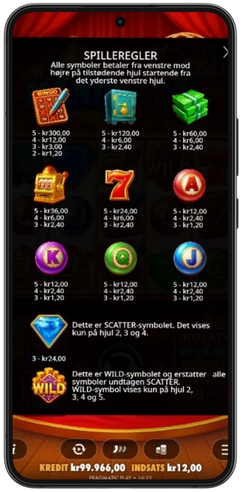 Bingo Mania regler
