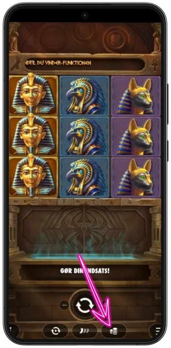 Code of Cairo væddemålsindstillinger