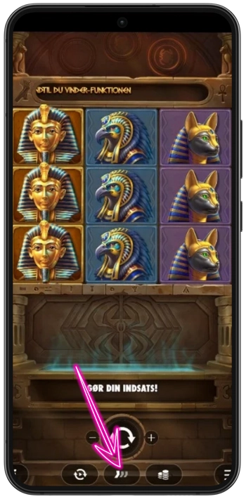 Code of Cairo hastighedsknap
