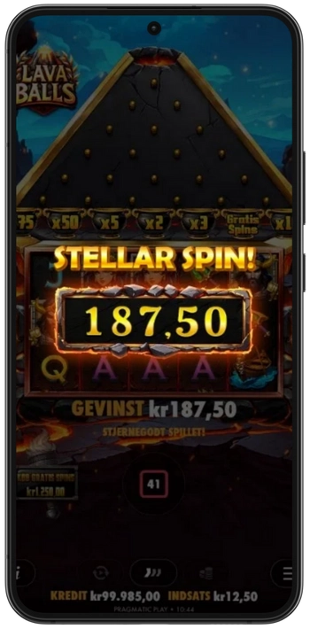 Lava Balls gevinster