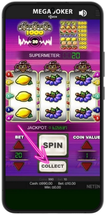 Mega Joker Brug COLLECT