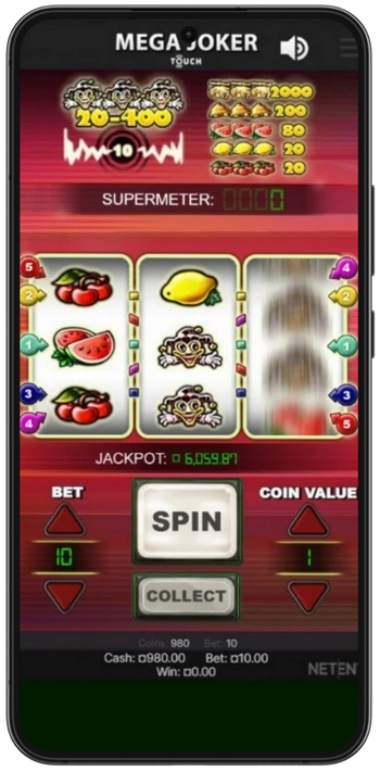 Mega Joker spilproces