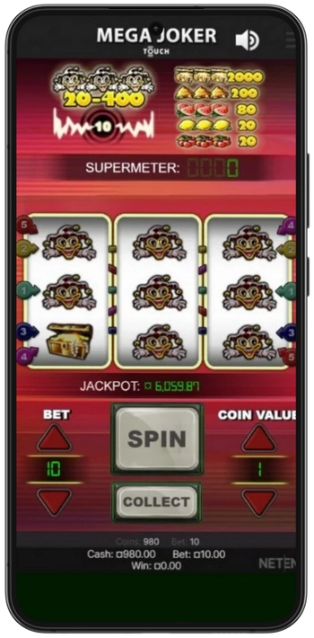 Mega Joker Tjek gevinstlinjer