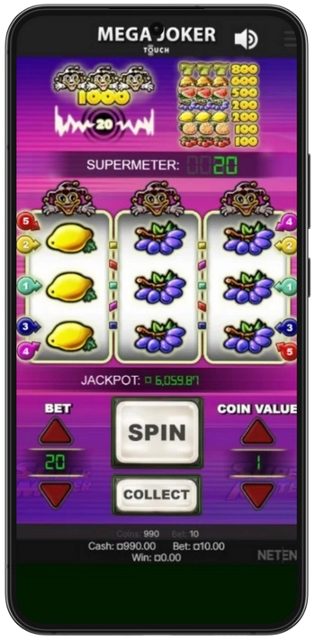 Mega Joker vinder