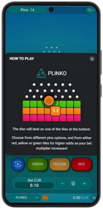Plinko hvordan man spiller
