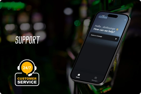 Slotlounge support