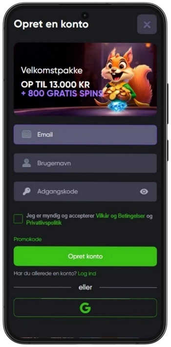Spinline Personlige data