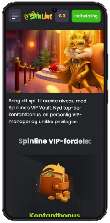 Spinline VIP-fordele