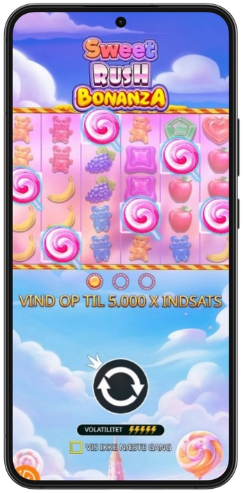 Sweet Rush Bonanza spilindlæsning