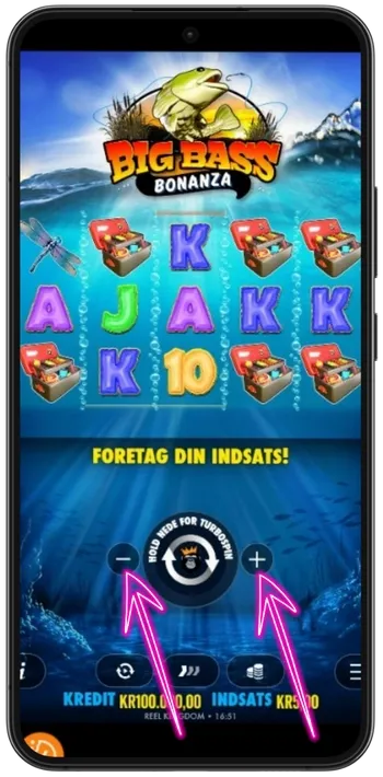 Big Bass Bonanza Juster indsats