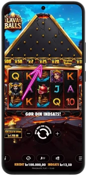Lava Balls bonusmultiplikatorer
