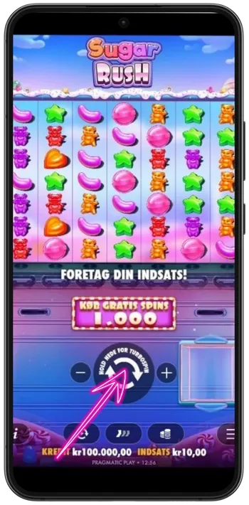 Sugar Rush Start spinnet